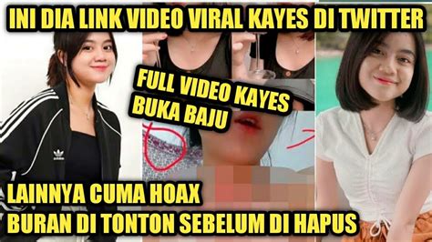 video kayes viral full telegram  Netizen kembali dihebohkan dengan penemuan video Kayes dan Komeng, setelah video Nesya yang beberapa waktu